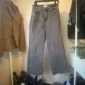 FRAME Le Palazzo Wide Leg Black Jeans!